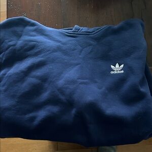 Adidas Men's Deep Blue Hoodie